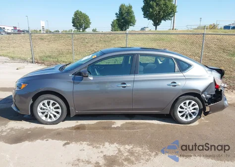 2019 Nissan Sentra Sv из США, поврежденный, VIN 3N1AB7AP9KL609311